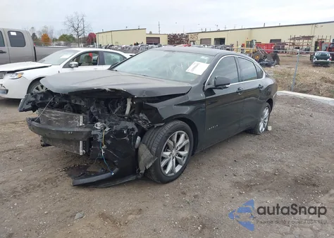 2017 Chevrolet Impala 1Lt from USA, damaged, VIN 2G1105S36H9180331